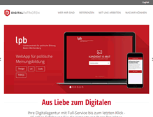 Tablet Screenshot of digitalpatrioten.com